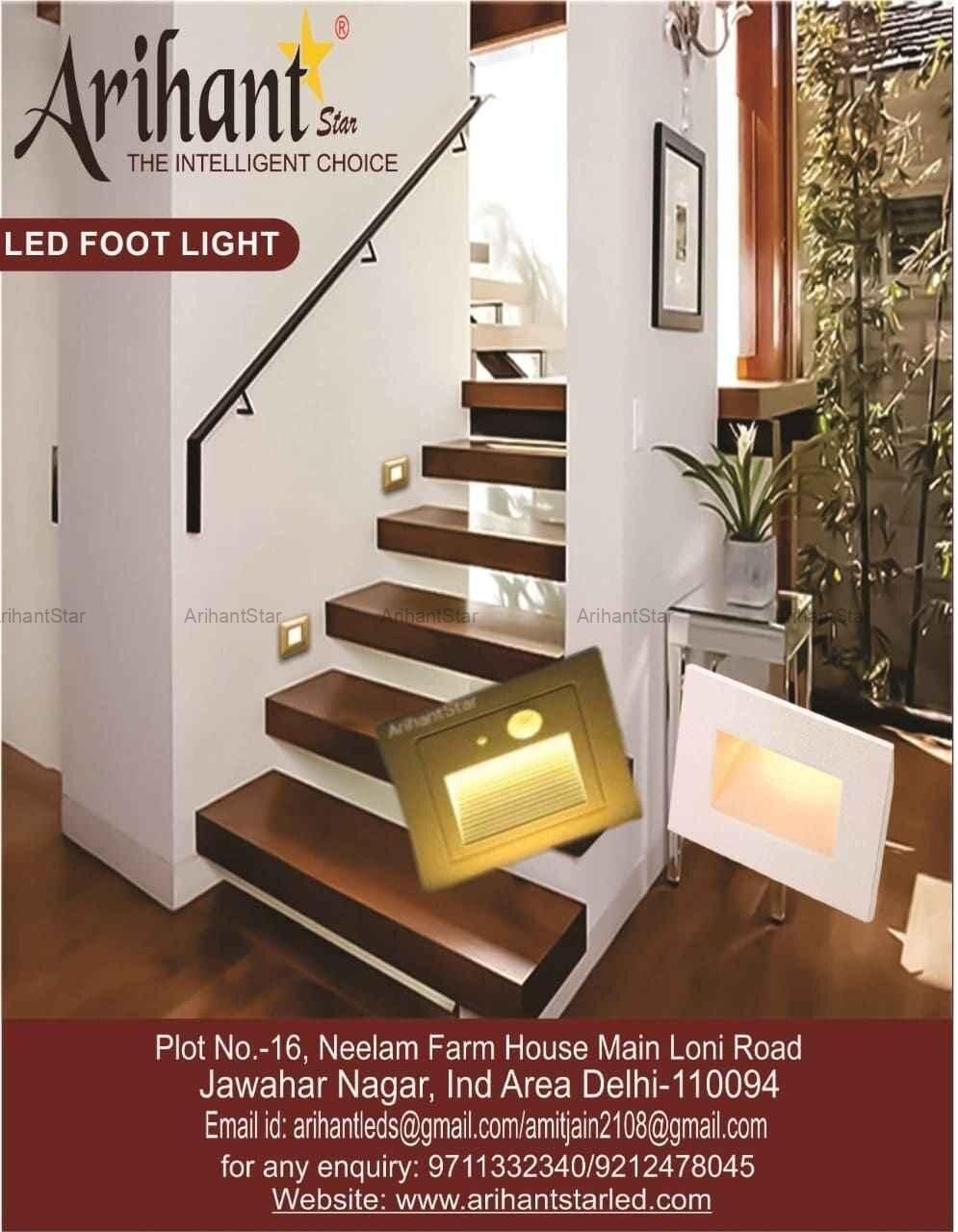 Foot lamp deals in bedroom